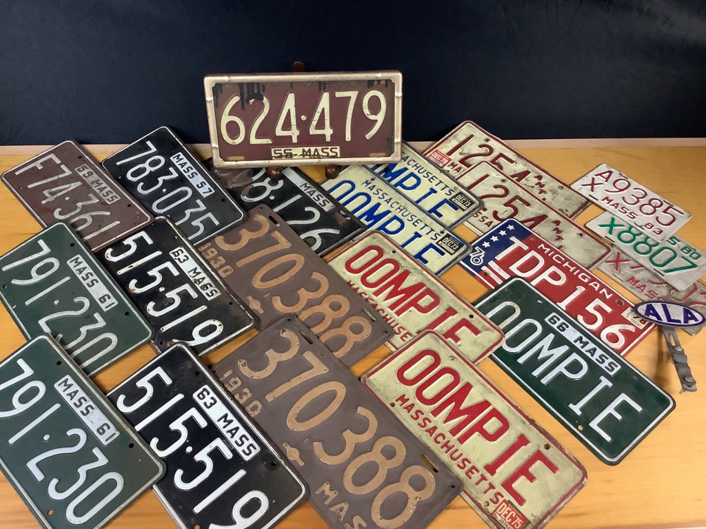 Antique License Plates - image 1 of 1