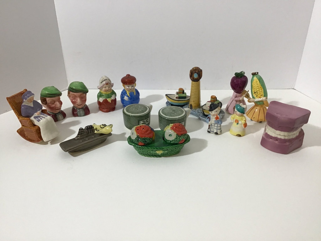 Whimsical Salt and Pepper Shakers - image 1 of 6