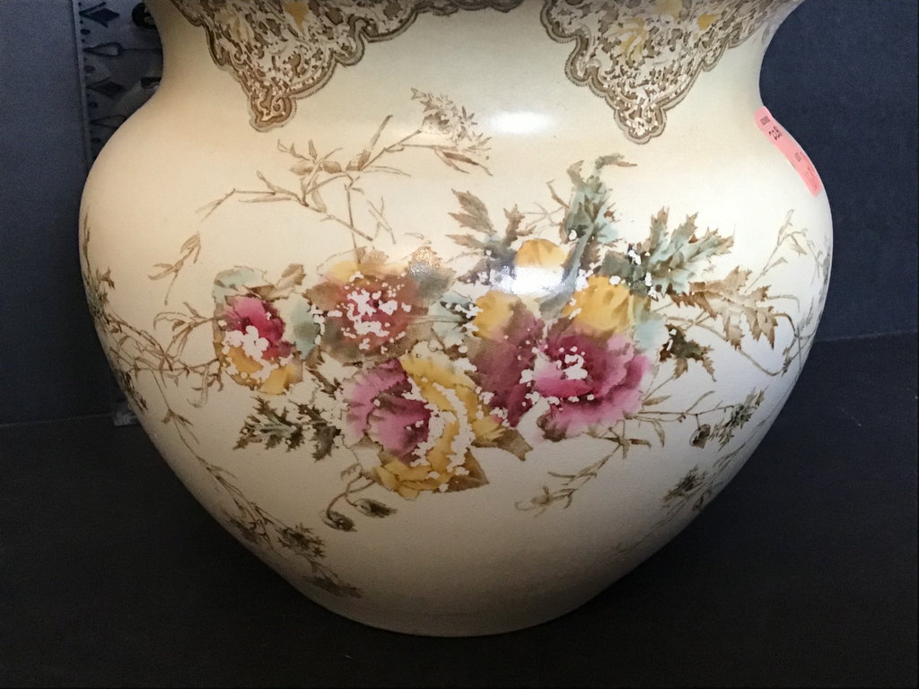 Burslem Royal Doulton Floral Vase and Pitcher - image 2 of 14