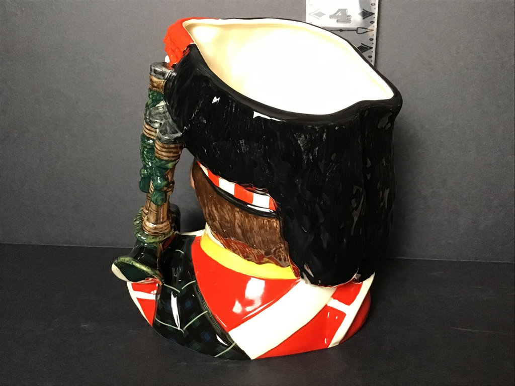 Royal Doulton Large Character Jug - The Piper - image 2 of 4