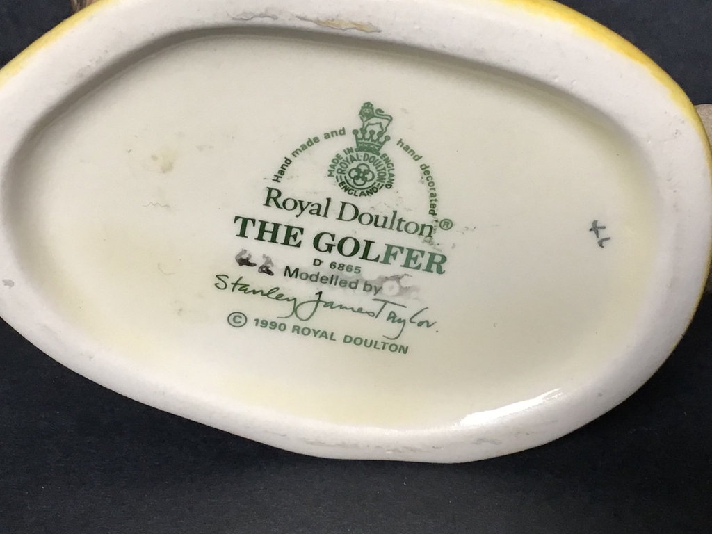 Royal Doulton Small Character Jug - Golfer - image 4 of 4