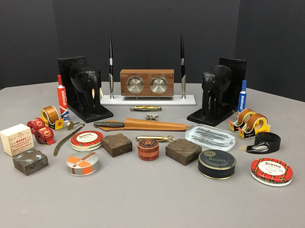Eclectic Vintage Desk Accessories  - image 1 of 18