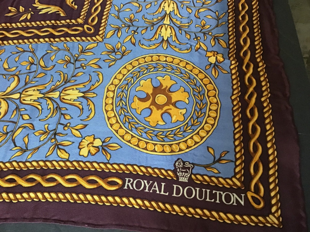 Royal Doulton Silk Scarf - image 3 of 5
