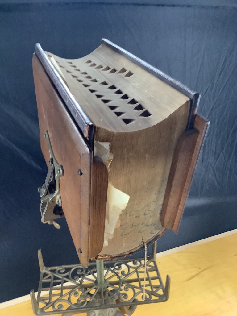 Cast Iron Book Stand & Dictionary  - image 4 of 4