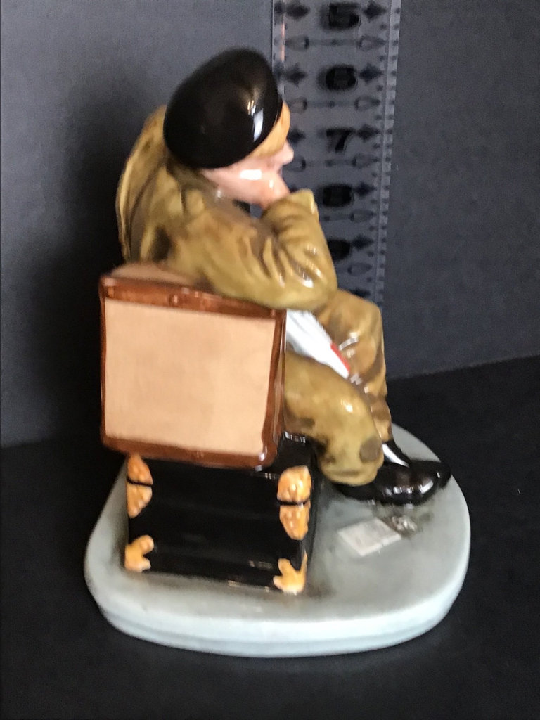 Royal Doulton Figurine - The Railway Sleeper - image 2 of 5