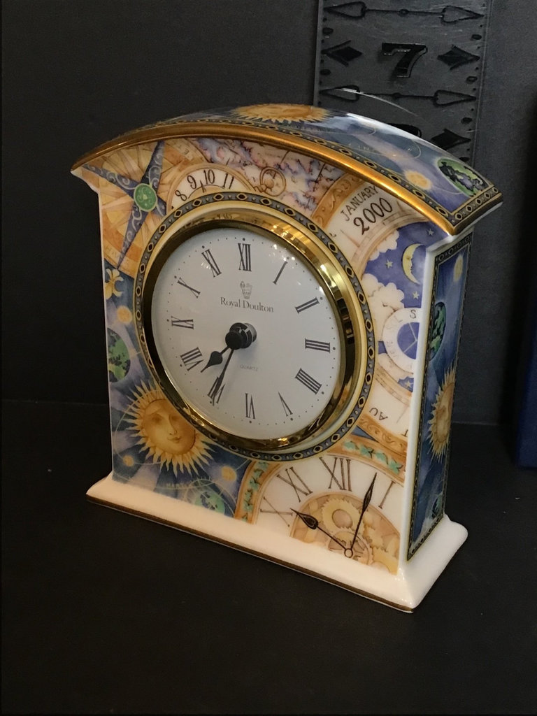 Royal Doulton Millennium Desk Clock - image 2 of 6