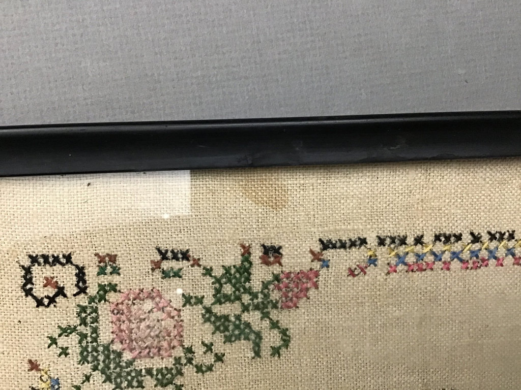 Vintage Framed Samplers - image 5 of 7