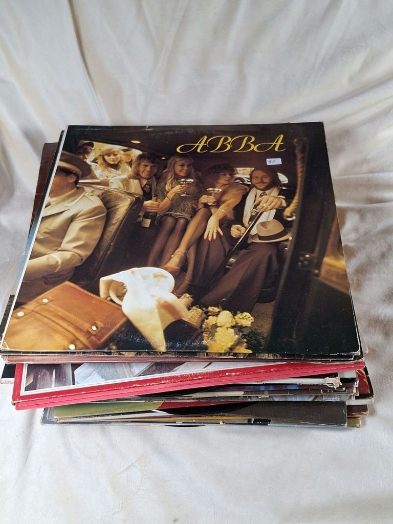 Stack Of  33 Vintage Records - image 1 of 10