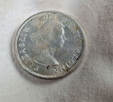 1960 CANADIAN SILVER DOLLAR - thumbnail 3 of 5
