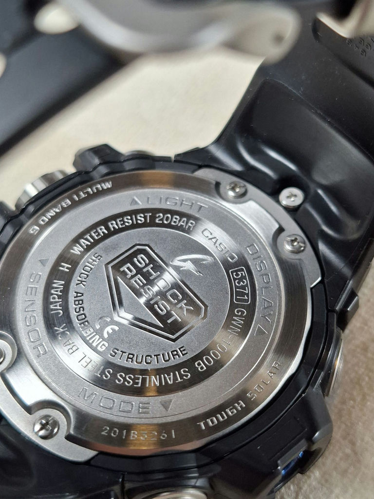Casio G-SHOCK GULFMASTER GWN-1000B Analog Digital Wristwatch, Not Original Box - image 8 of 8
