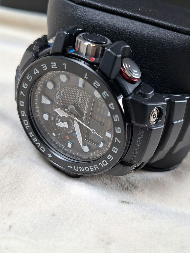 Casio G-Shock Master of G Wristwatch, GWN-1000B, with Possibly Original Box - image 6 of 11