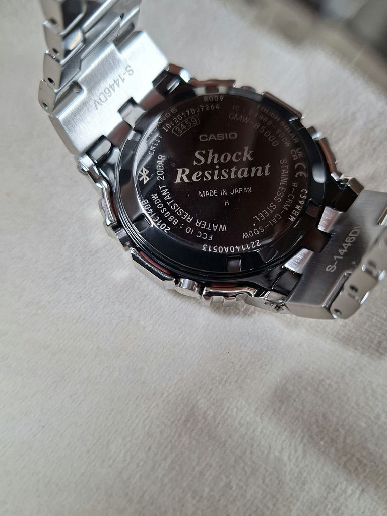Casio G-Shock GMW-B5000D Stainless Steel Digital Watch Set - image 5 of 9