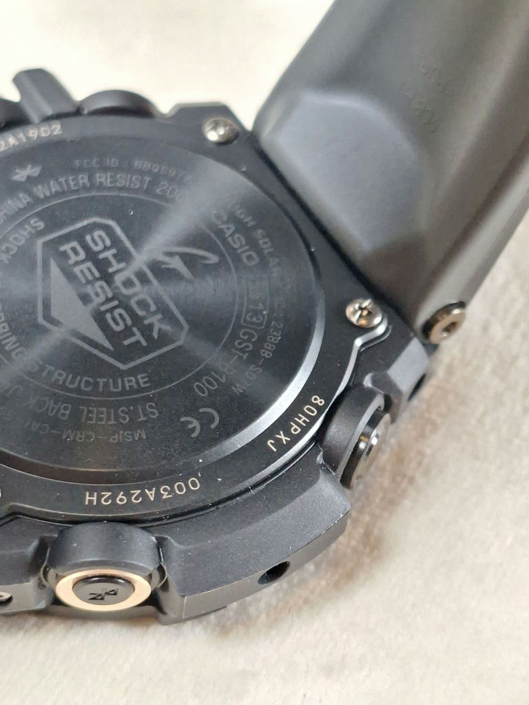 Casio G-Shock GST-B100-1ACR Wristwatch with Box and Manuals - image 9 of 10