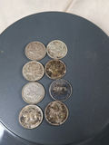 Collection of Eight Canadian 25 Cent Coins, SILVER ($2 FACE VALUE) - thumbnail 2 of 7