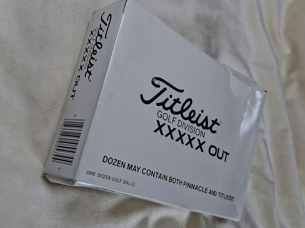 Titleist Golf Division XXXXX Out Golf Balls and Tees - image 3 of 3