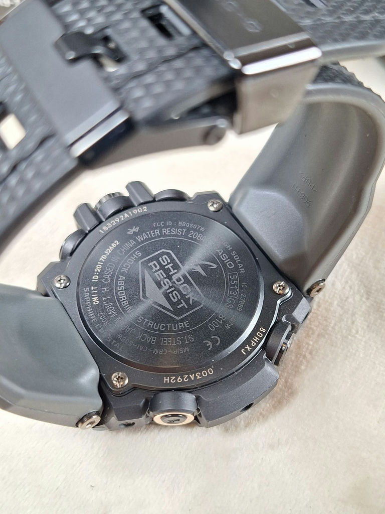 Casio G-Shock GST-B100-1ACR Wristwatch with Box and Manuals - image 8 of 10
