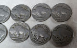 Ten Mixed US BUFFALO NICKELS - thumbnail 3 of 6