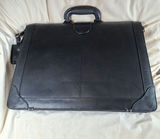 Mancini Black Leather Briefcase - thumbnail 3 of 6