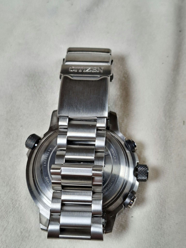 Citizen Eco-Drive Satellite Wave Titanium Wristwatch - image 3 of 7