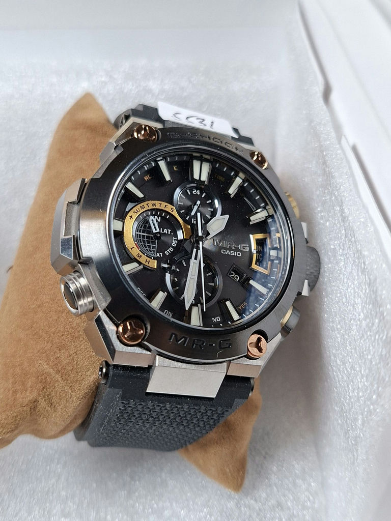 Casio G-Shock MR-G Wristwatch with Box and Manuals - image 2 of 9