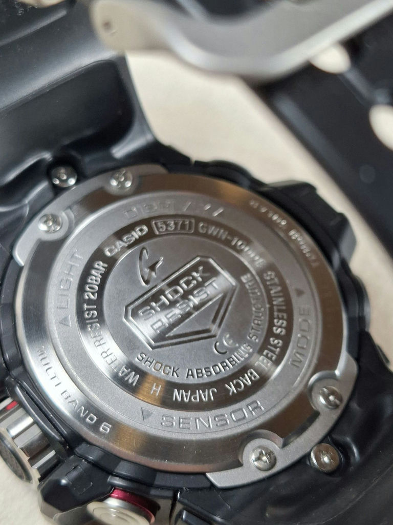 Casio G-SHOCK GULFMASTER GWN-1000B Analog Digital Wristwatch, Not Original Box - image 7 of 8