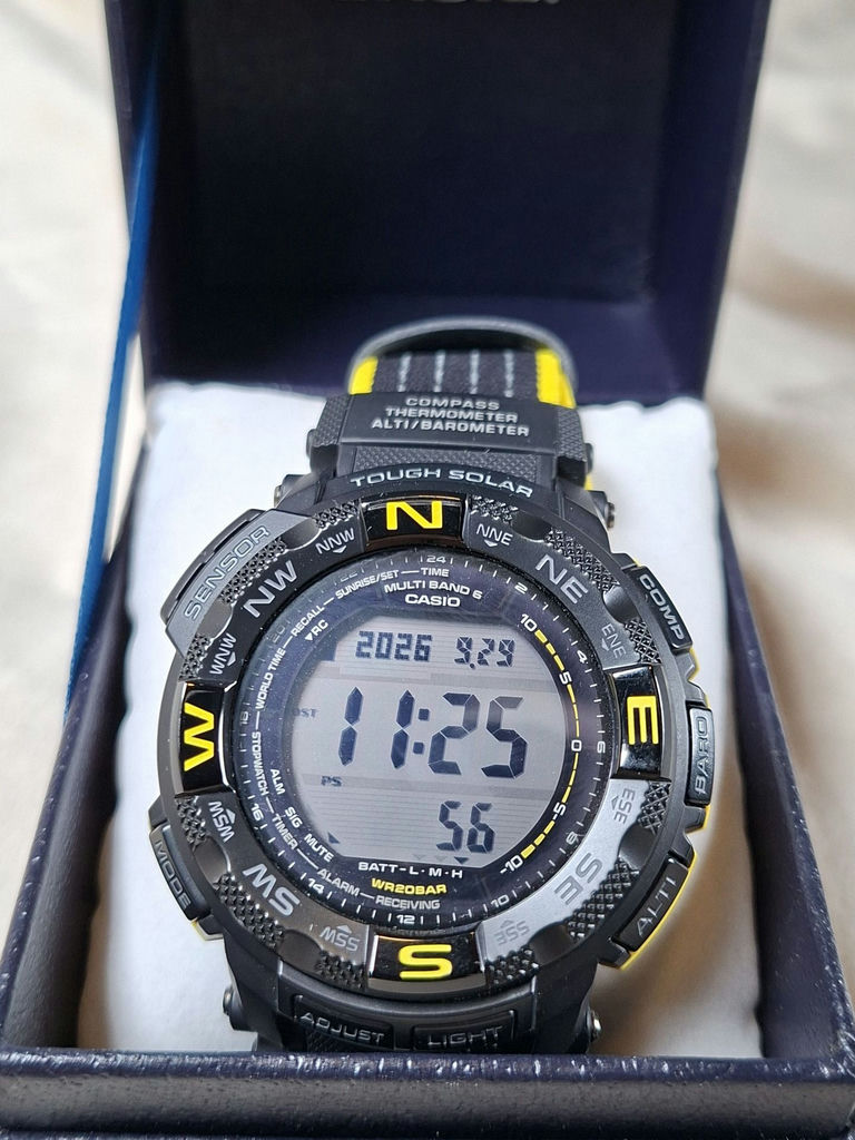 Casio Pro Trek PRW-2600UR STAINLESS STEEL,  Non Original Box - image 1 of 6