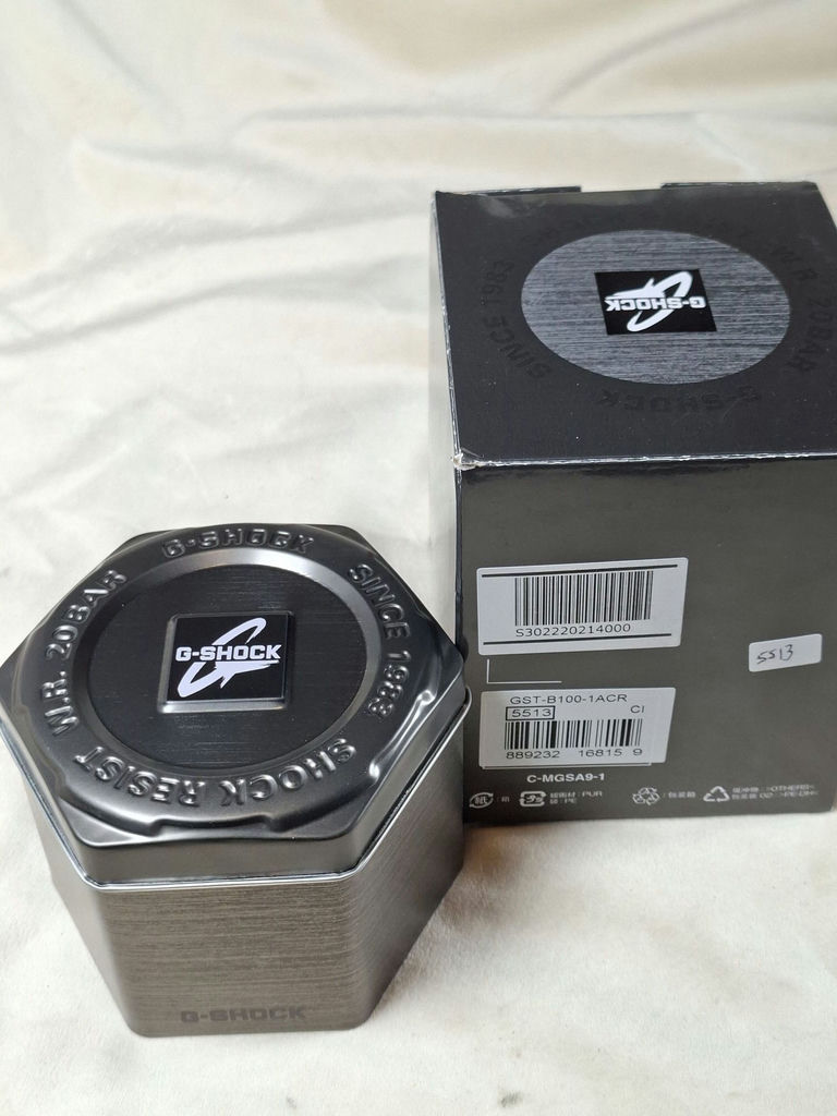 Casio G-Shock GST-B100-1ACR Wristwatch with Box and Manuals - image 10 of 10