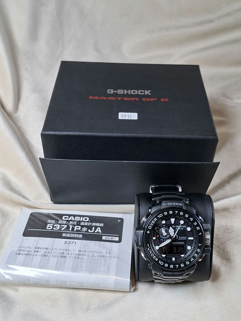 Casio G-Shock Master of G Wristwatch, GWN-1000B, with Possibly Original Box - image 1 of 11