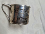 Antique Sterling Silver Cup, 80 GRAMS, .925 - thumbnail 3 of 6