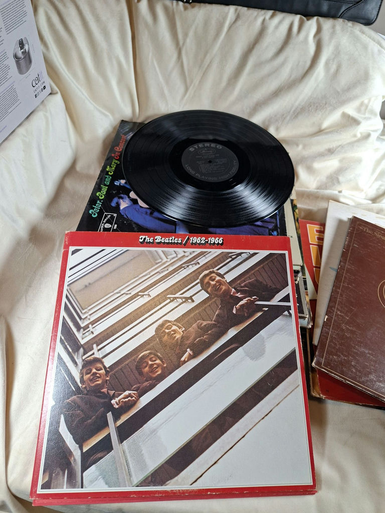Stack Of  33 Vintage Records - image 5 of 10