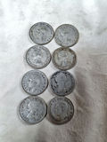 Eight CANADIAN SILVER QUARTERS from The 50s ($2 In Face Value) - thumbnail 6 of 6