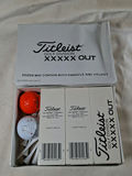 Titleist Golf Division XXXXX Out Golf Balls and Tees - thumbnail 1 of 3