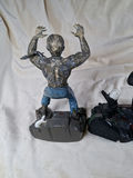 1982 UNIVERSAL PICTURES AURORA PLASTICS CORP Dracula and The Wolf Man Monster Figurines - thumbnail 4 of 6