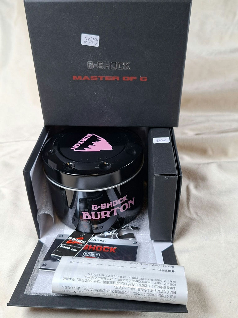 Casio G-Shock GST-B100 Burton Edition Wristwatch with Manual (Not Original Presentation Box) - image 2 of 10