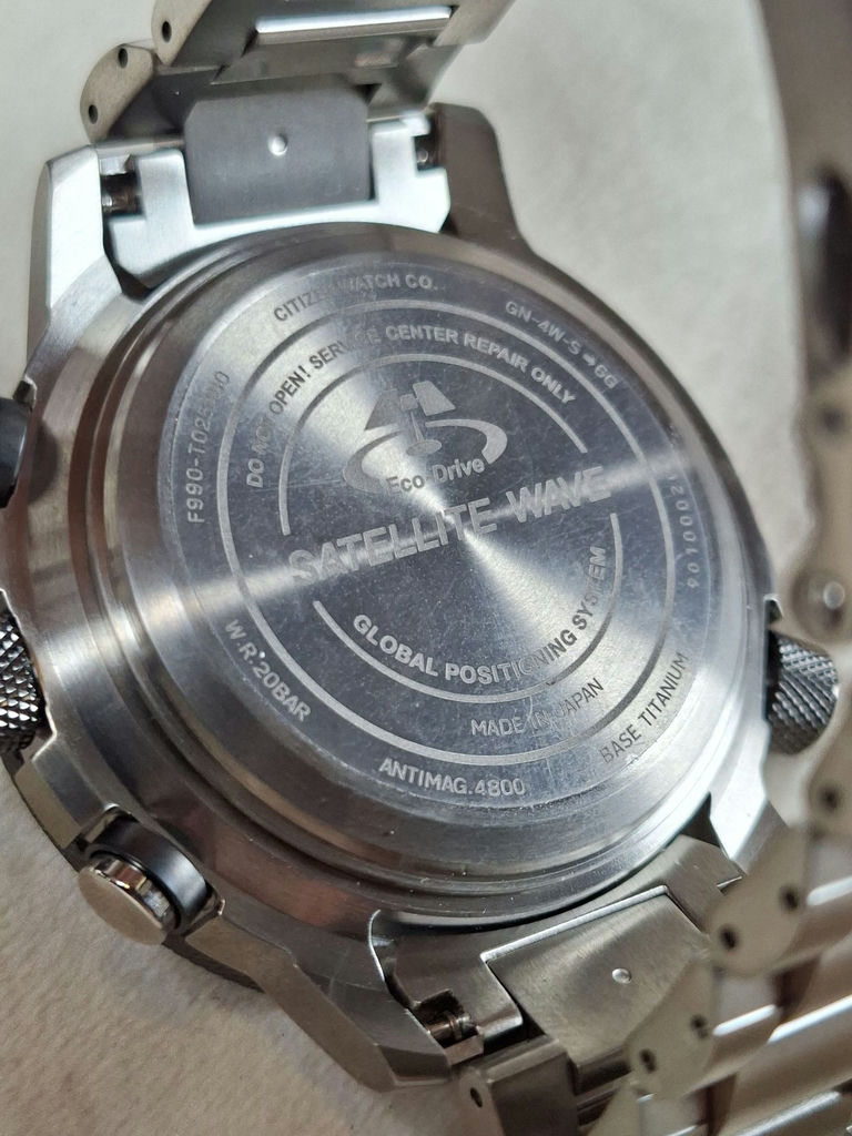 Citizen Eco-Drive Satellite Wave Titanium Wristwatch - image 5 of 7