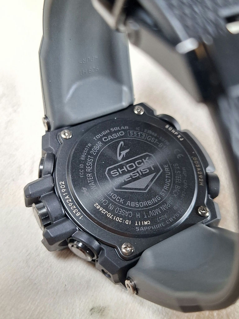 Casio G-Shock GST-B100-1ACR Wristwatch with Box and Manuals - image 7 of 10