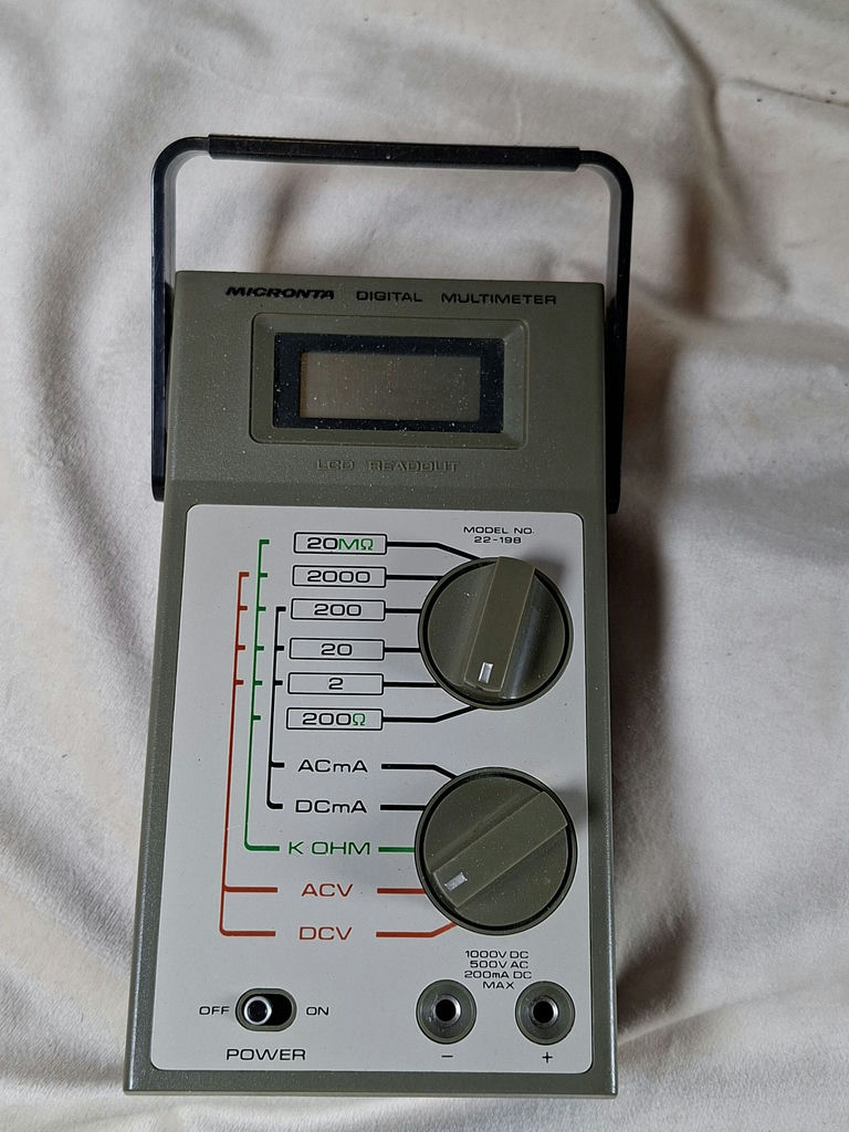 Micronta Digital Multimeter with Test Leads - image 2 of 4