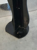 Vintage Modernist Wavy Squiggle Freestanding Floor Mirror - thumbnail 8 of 11