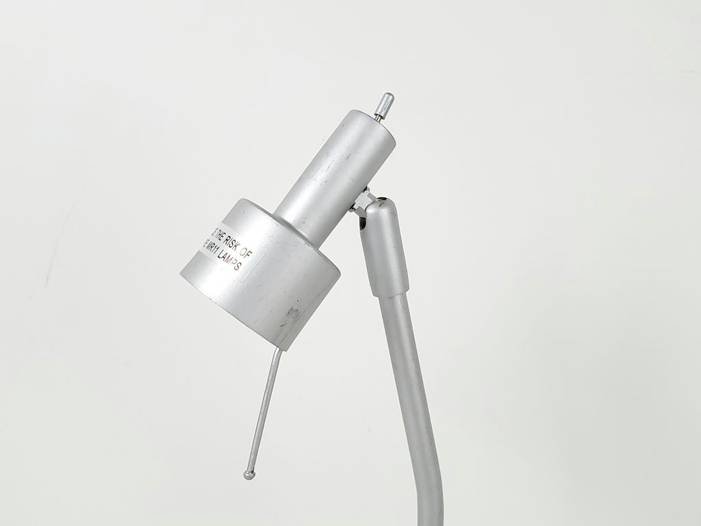 Vintage IKEA Vira Silver Metal Desk Lamp - image 2 of 8