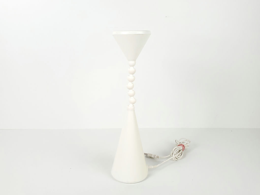 Vintage IKEA Fryebo White Gooseneck Desk Lamp - image 6 of 9