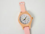 Vintage Yamada Oversized Pink Wristwatch Shape Novelty Alarm Desk Clock - thumbnail 4 of 10