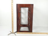 Vintage Wooden Multi Slot Countertop Wine Rack Industrial Grid Bottle Holder - thumbnail 7 of 7