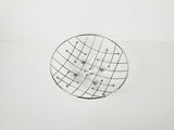 Vintage Mid-Century Atomic Chrome Wire Mesh Fruit Basket Bowl - thumbnail 2 of 9