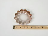 Vintage Pink Boopie Bubble Glass Ashtray Trinket Dish Nova Pattern - thumbnail 7 of 8