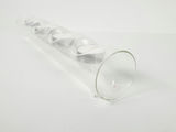 Modern Clear Glass Cylinder Tealight Holder Multi Candle Centerpiece - thumbnail 5 of 8