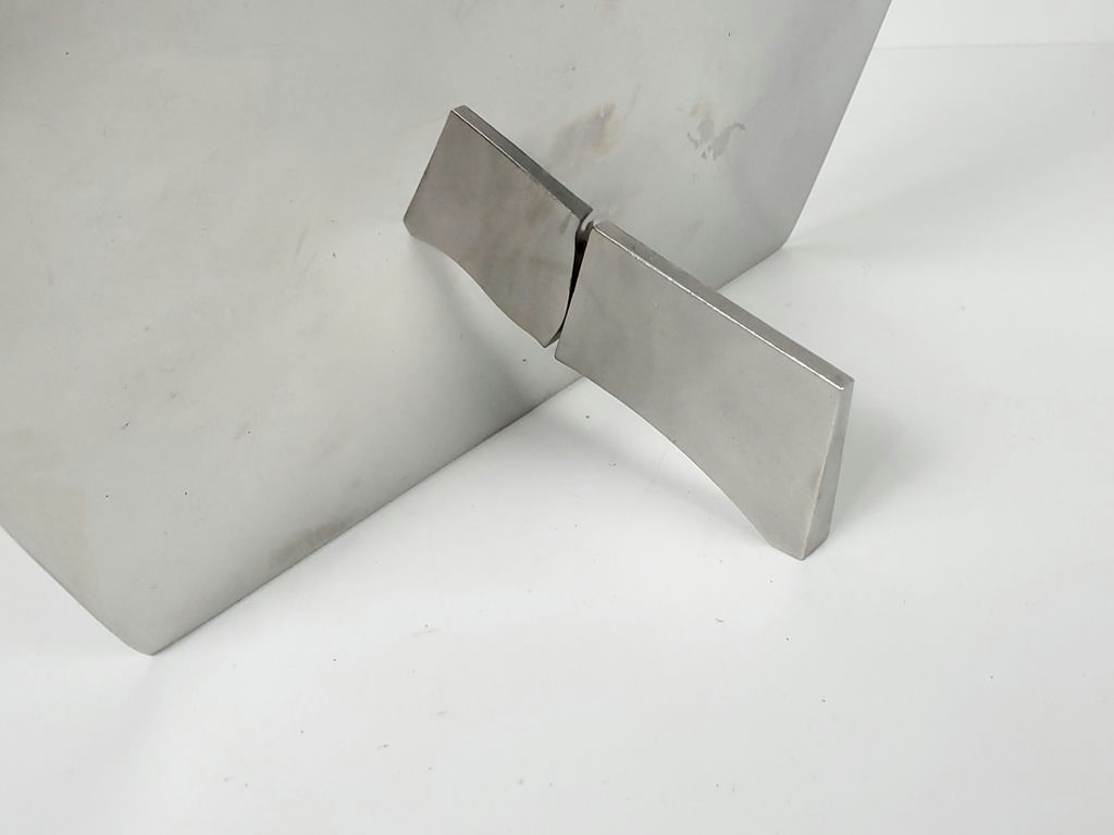 Vintage 1995 Leo Aerts Ziggy Vase Alinea Design Objects Stainless Steel - image 5 of 12