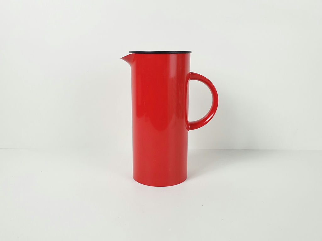 Vintage Stelton Red EM77 Water Serving Jug Pitcher - Made in Denmark - image 1 of 10