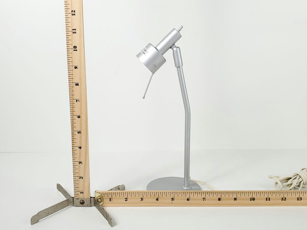 Vintage IKEA Vira Silver Metal Desk Lamp - image 8 of 8