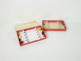 Vintage Collectable Fruit Top Glass Drink Stirrers Swizzle Sticks - 2 Boxes - thumbnail 1 of 7
