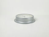 Vintage IKEA Dekad Silver Metal Deep Profile Round Quartz Wall Clock - thumbnail 7 of 8